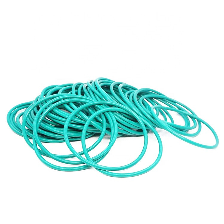 High Resistance FKM Rubber O Ring Seal Green Color Sealing Ring