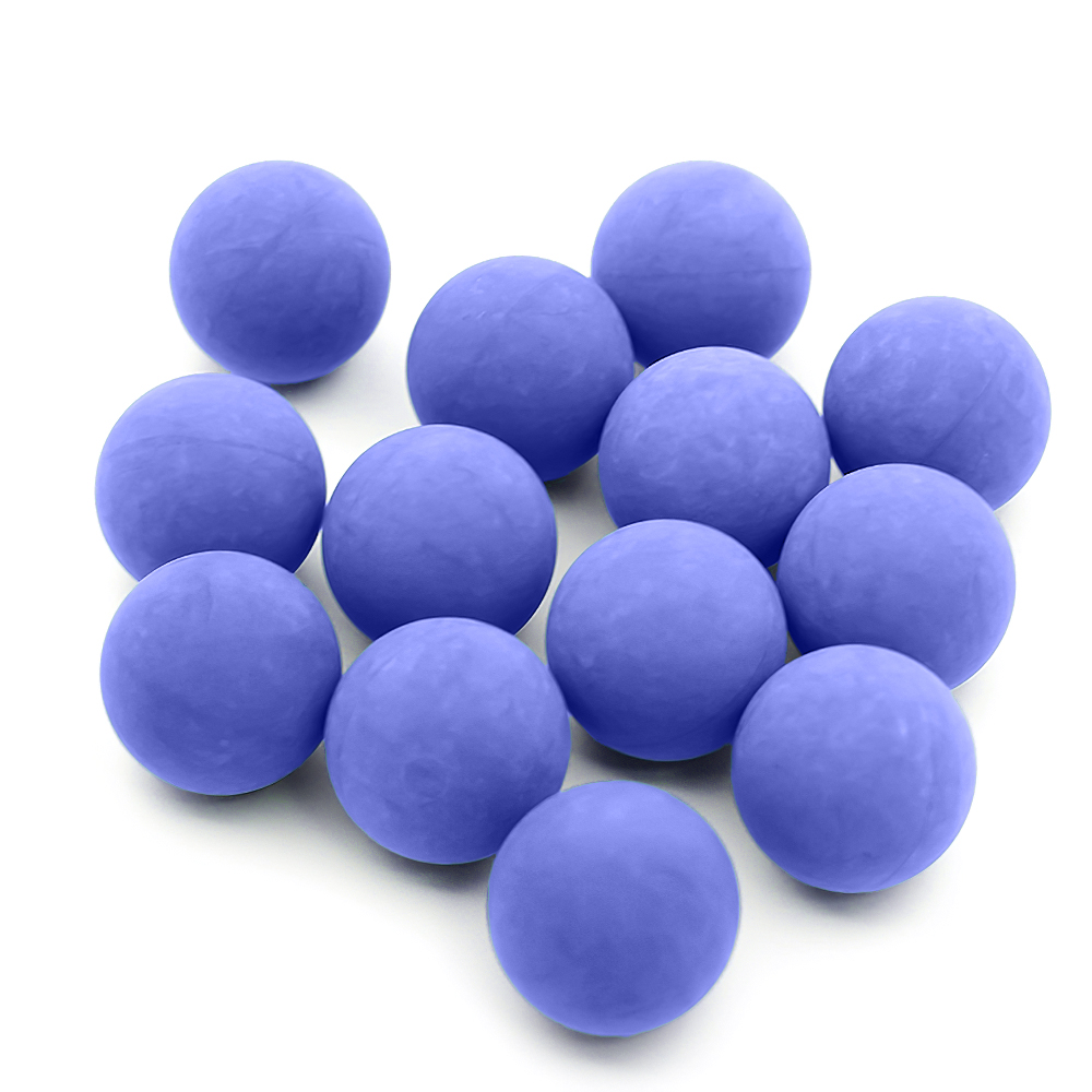 Rubber Ball Customized Color Bouncy Nitrile Epdm Silicone Rubber Balls