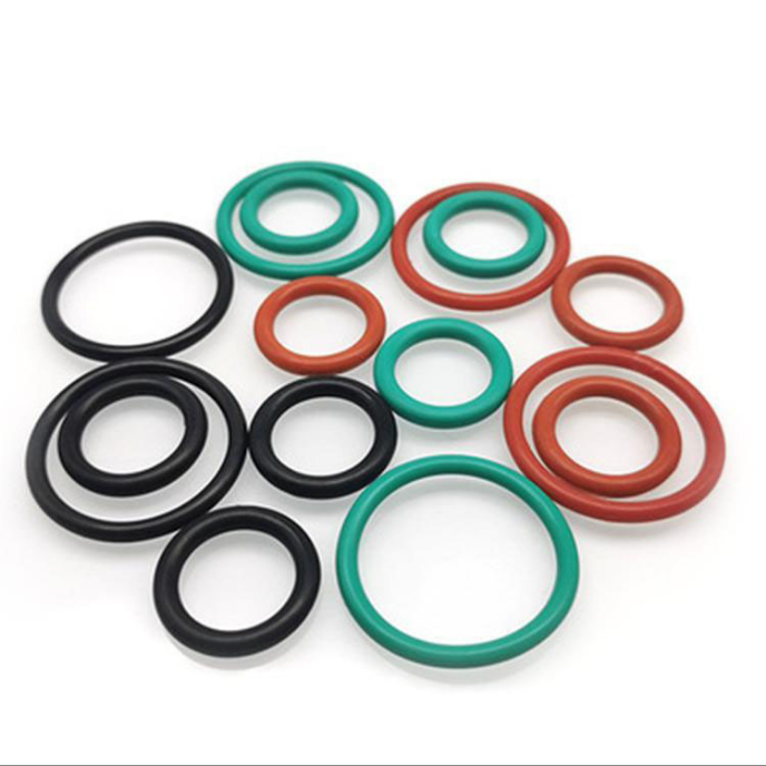 Coloured silicone O rings seal