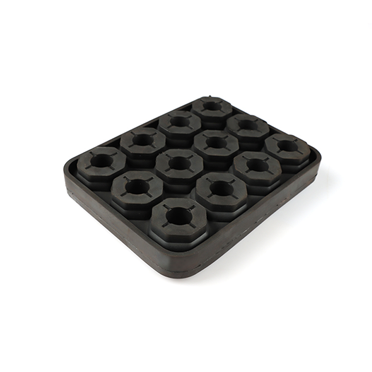SBR Rubber Damping Block Shock Absorption Pad Rubber Cushion